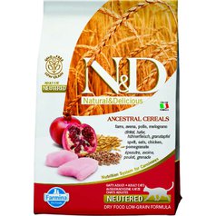 N&D cat AG adult neutered chicken&pomegranate 1,5 kg