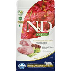 N&D cat GF QUINOA Weight Managment Lamb 1,5 kg